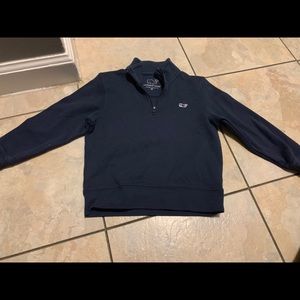Vineyard vines navy 1/4 zip up 2t euc